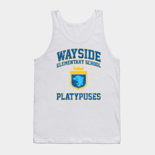 Wayside School Platypuses (Variant) Tank Top by huckblade